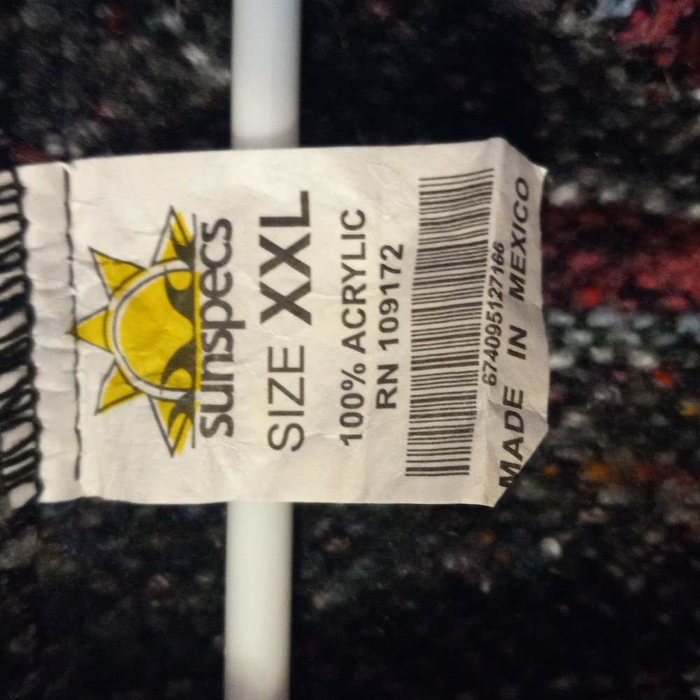 Men's Gray and Red Baja Hoodie - Picture 4 of 6